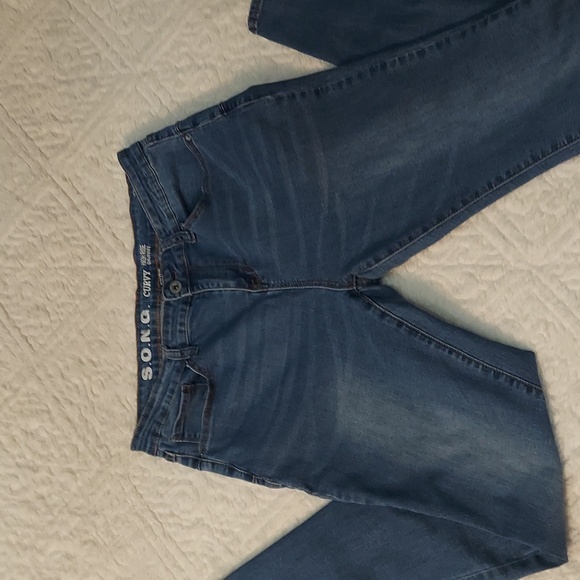 4 for $15 SONG curvy high rise skinny jeans size 13 juniors - Picture 2 of 4
